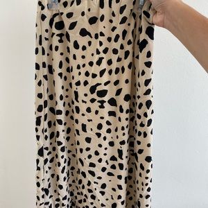 Leopard skirt (midi skirt)